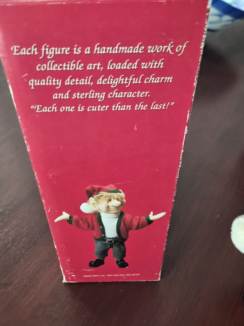 2 Zim's "The Elves Themselves" Christmas Elf Figures with Mini Train Collectable - Picture 16 of 16